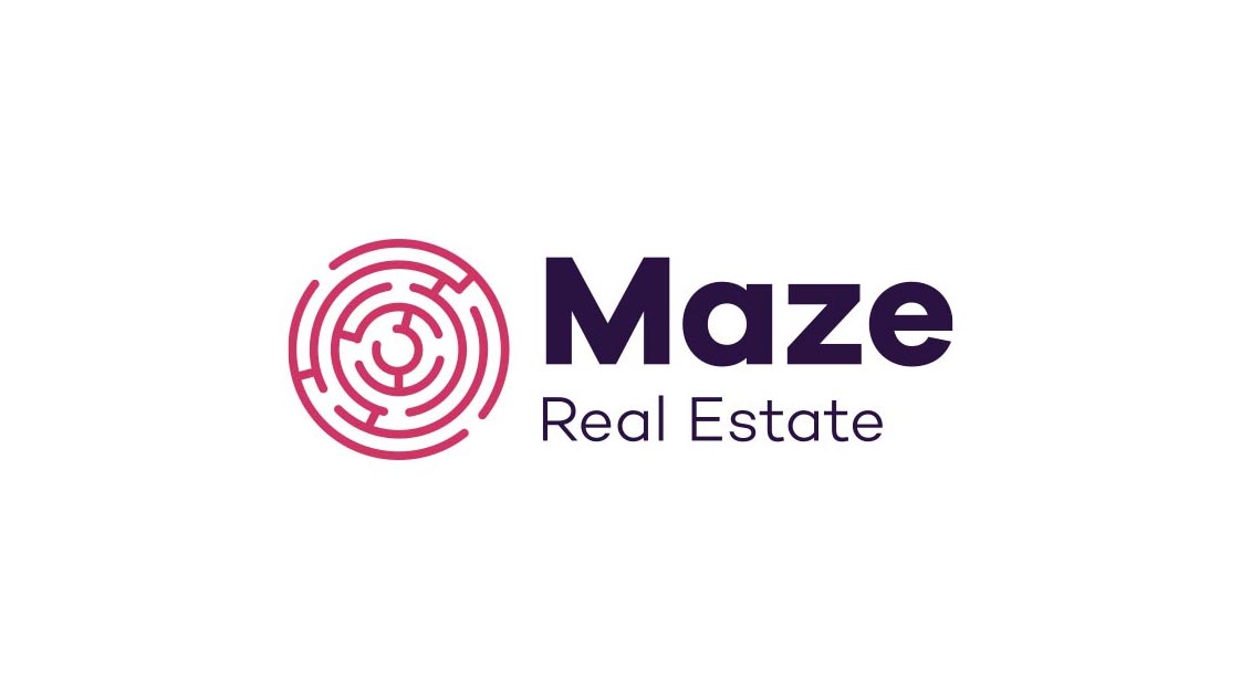 Brand &Amp; Website Design For Maze Real Estate 2 Maze real estate logo