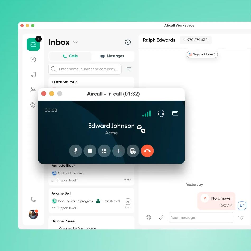 Aircall ui