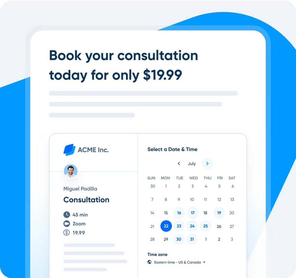 Calendly ui