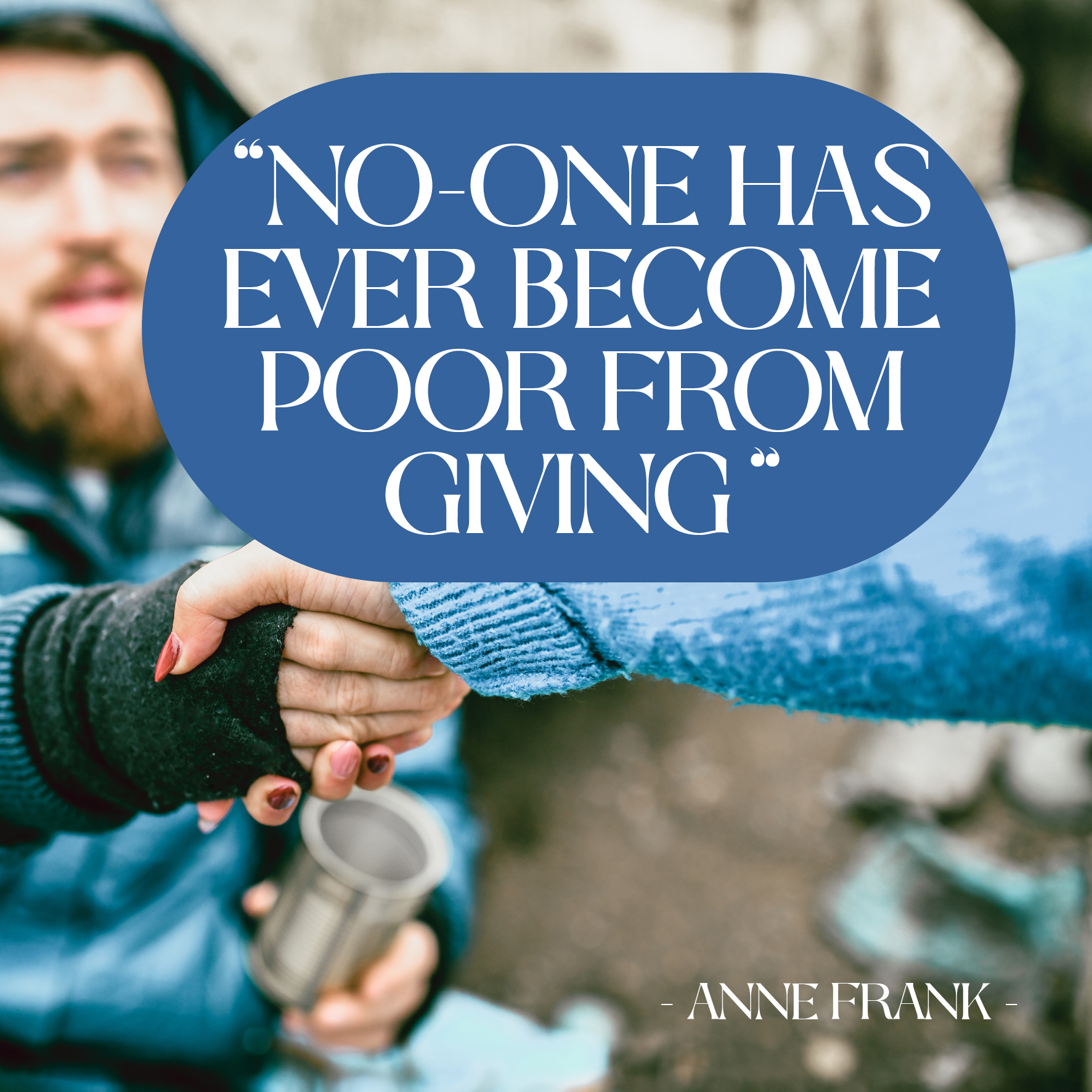 Creating Social Media Content For Homelessness Charity, The Care Pack 10 The care pack social media post showing campaign message
