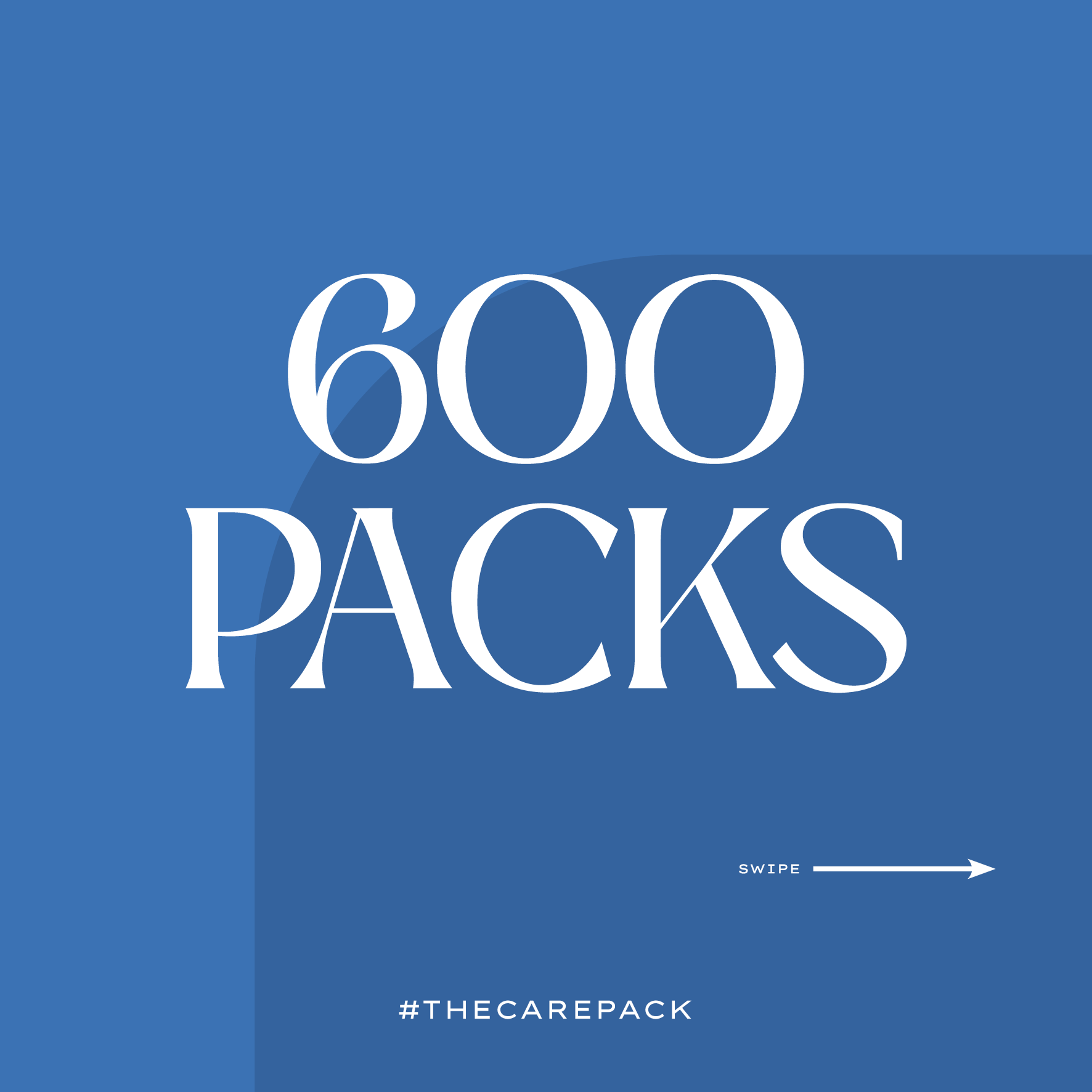Creating Social Media Content For Homelessness Charity, The Care Pack 13 The care pack social media post showing campaign message