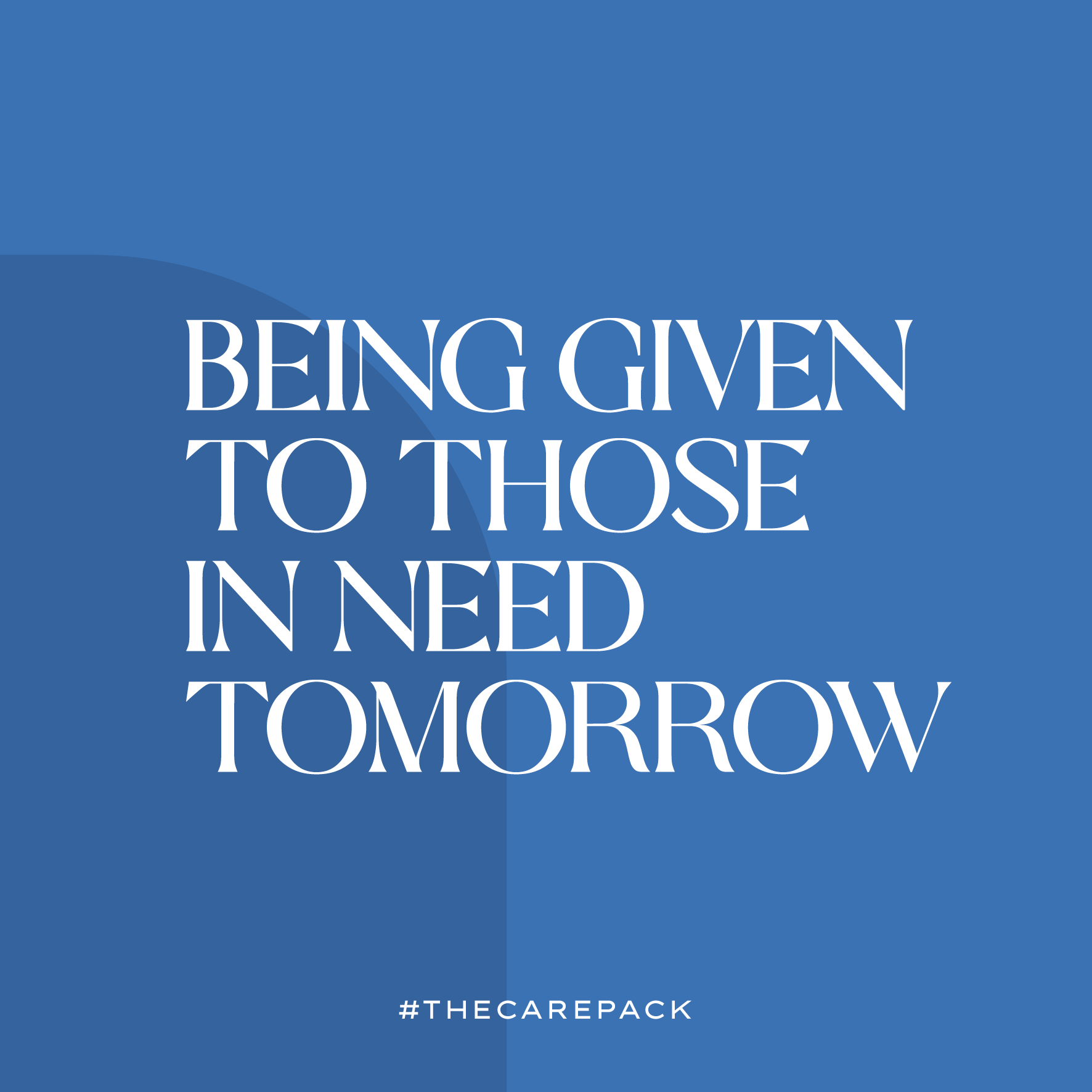 Creating Social Media Content For Homelessness Charity, The Care Pack 14 The care pack social media post showing campaign message